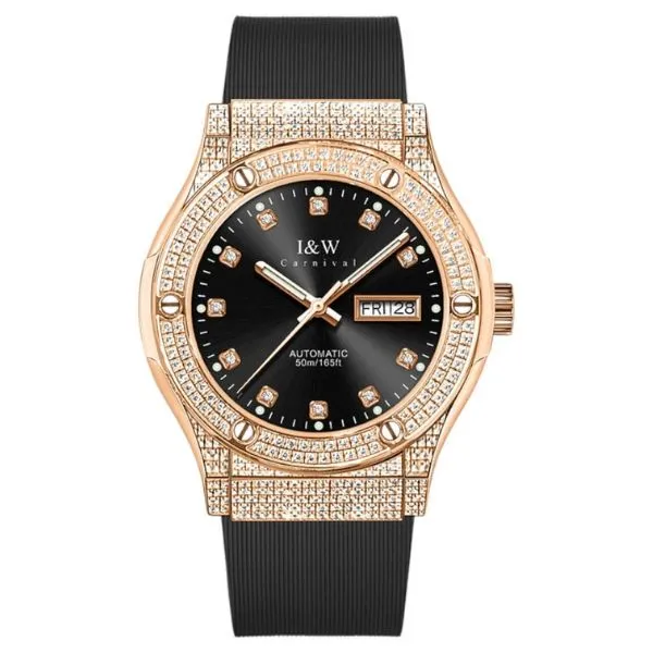 Đồng Hồ Nam I&W Carnival Automatic Watch IW55851G80 Màu Đen