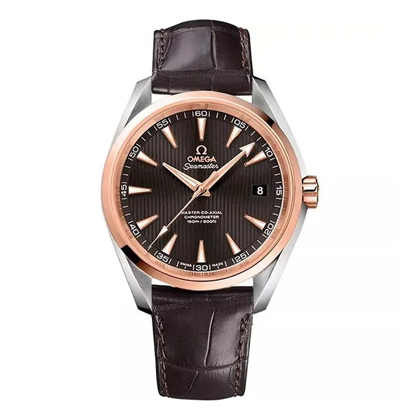 Đồng Hồ Nam Omega Seamaster Aqua Terra 231.23.42.21.06.003 Màu Nâu-Vàng Hồng - Đồng hồ - Vua Hàng Hiệu