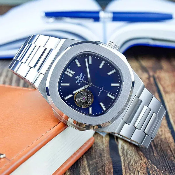 Đồng Hồ Nam SRWATCH SG88804.1103AT Watch Màu Xanh Bạc - Đồng hồ - Vua Hàng Hiệu
