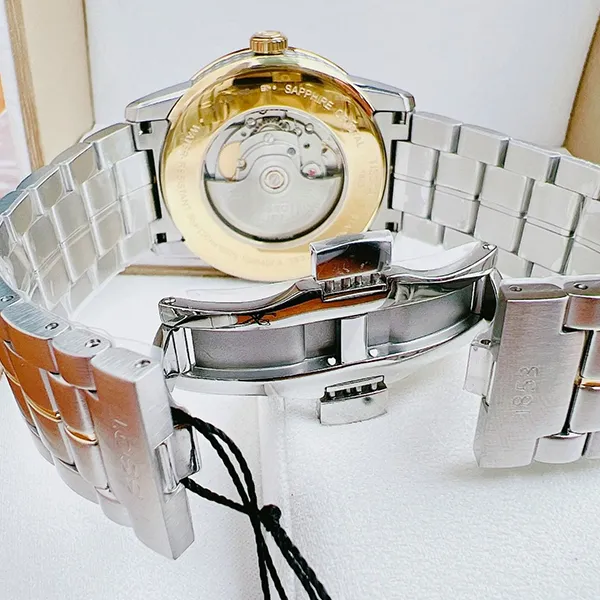 Đồng Hồ Nam Tissot Luxury Automatic Silver Dial Two-Tone T086.407.22.037.00 Màu Bạc Phối Vàng