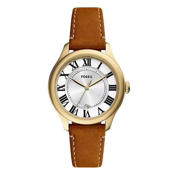 Đồng Hồ Nữ Fossil Gilmore Leather Watch ES5397 Màu Nâu