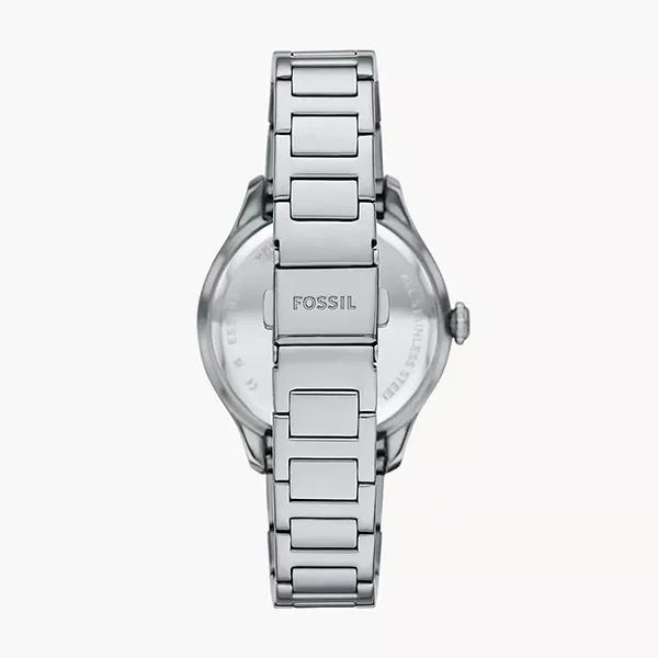 Đồng Hồ Nữ Fossil Gilmore Stainless Steel Watch ES5393 Màu Bạc