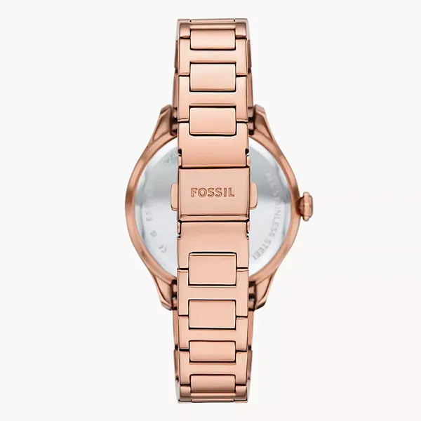 Đồng Hồ Nữ Fossil Gilmore Stainless Steel Watch ES5394 Màu Vàng Hồng - Đồng hồ - Vua Hàng Hiệu