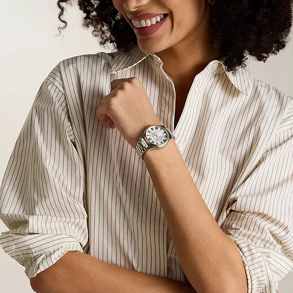 Đồng Hồ Nữ Fossil Gilmore Stainless Steel Watch ES5396 Màu Vàng Gold/Bạc - Đồng hồ - Vua Hàng Hiệu