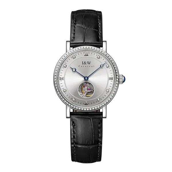 Đồng Hồ Nữ I&W Carnival Automatic IW636L-DD (IW636L2) Màu Bạc