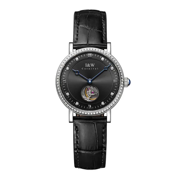 Đồng Hồ Nữ I&W Carnival Automatic IW636L-DD (IW636L4) Màu Đen - Đồng hồ - Vua Hàng Hiệu