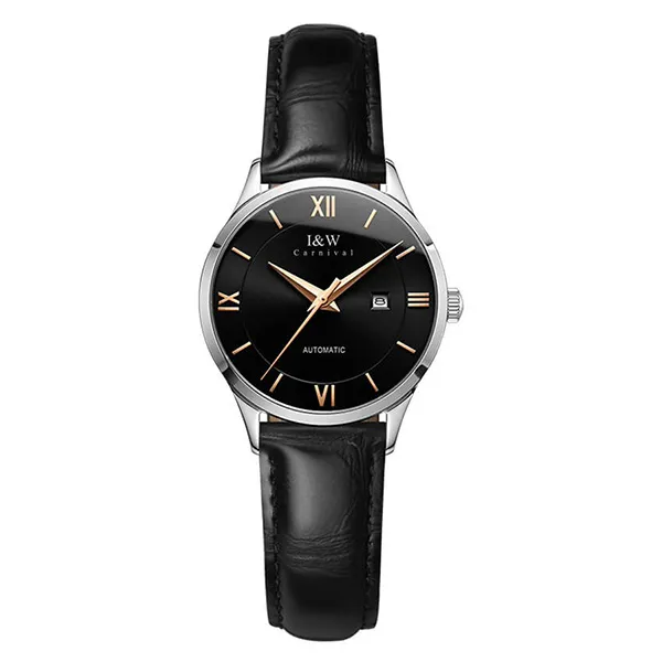 Đồng Hồ Nữ I&W Carnival Automatic Watch IW510L-DD (IW510L3) Màu Đen