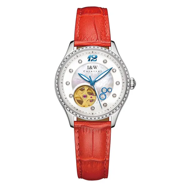 Đồng Hồ Nữ I&W Carnival Automatic Watch IW573L-DD (IW573L4) Màu Đỏ