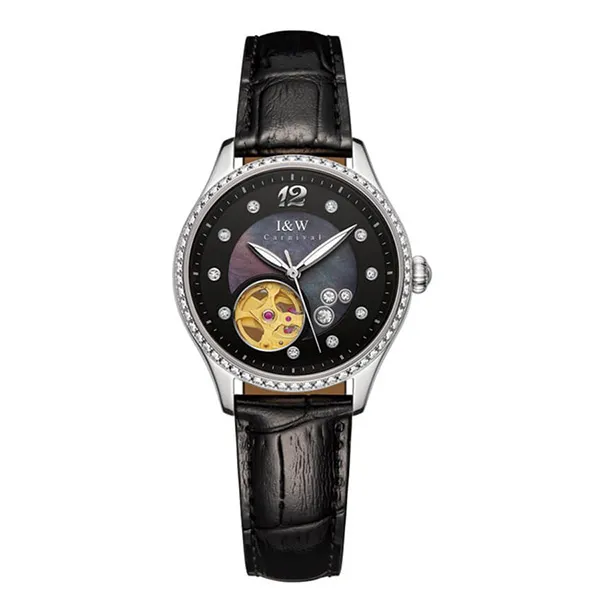 Đồng Hồ Nữ I&W Carnival Automatic Watch IW573L-DD (IW573L6) Màu Đen
