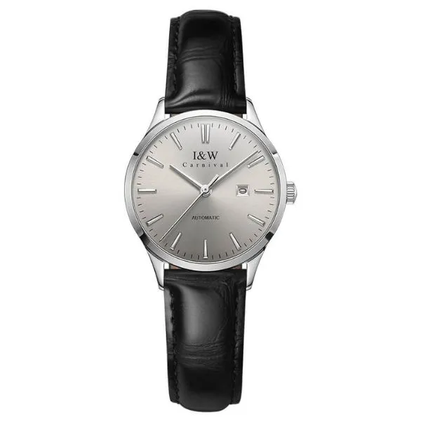Đồng Hồ Nữ I&W Carnival IW509L-DD (IW509L7) Màu Xám Đen