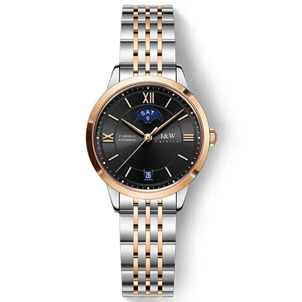 Đồng Hồ Nữ I&W Carnival IW528L-DT – Automatic (IW528L9) Phối Màu - Đồng hồ - Vua Hàng Hiệu