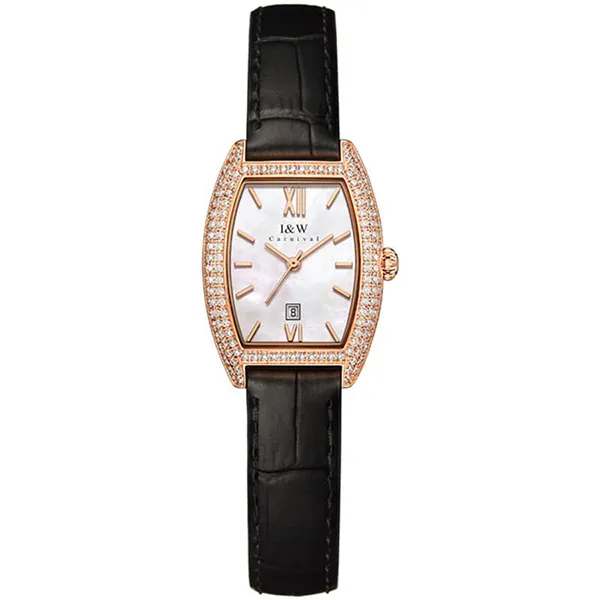 Đồng Hồ Nữ I&W Carnival IW537L-DD – Quartz (IW537L1) Màu Bạc-Vàng Hồng