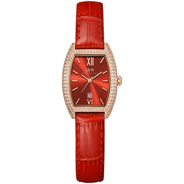 Đồng Hồ Nữ I&W Carnival IW537L-DD – Quartz (IW537L5) Màu Đỏ - Đồng hồ - Vua Hàng Hiệu