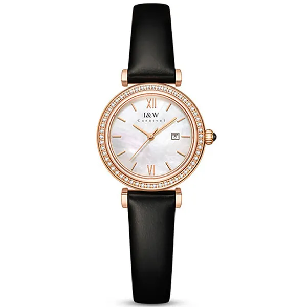 Đồng Hồ Nữ I&W Carnival IW551L-DD – Quartz (IW551L1) Màu Vàng Đen