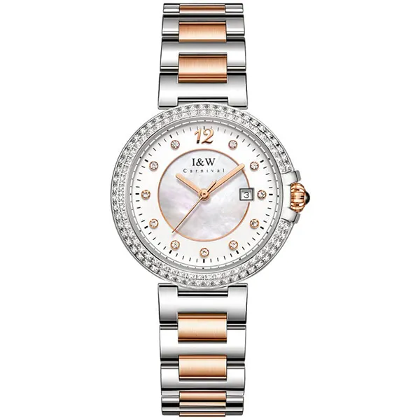 Đồng Hồ Nữ I&W Carnival IW552L-DT – Quartz (IW552L1) Màu Vàng Bạc