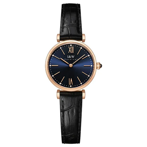 Đồng Hồ Nữ I&W Carnival IW562L-DD – Quartz (IW562L2) Màu Vàng Đen - Đồng hồ - Vua Hàng Hiệu