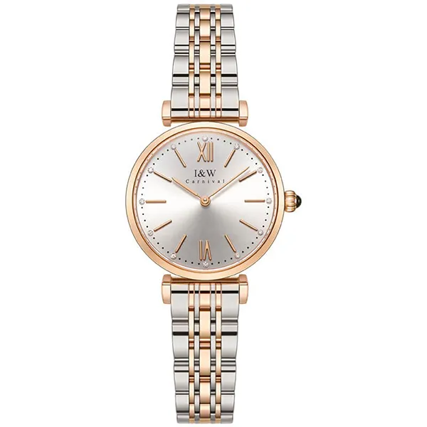 Đồng Hồ Nữ I&W Carnival IW562L-DT – Quartz (IW562L5) Màu Bạc