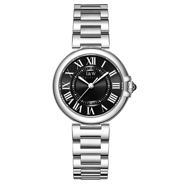 Đồng Hồ Nữ I&W Carnival IW602L-DT – Quartz (IW602L6) Màu Đen Bạc