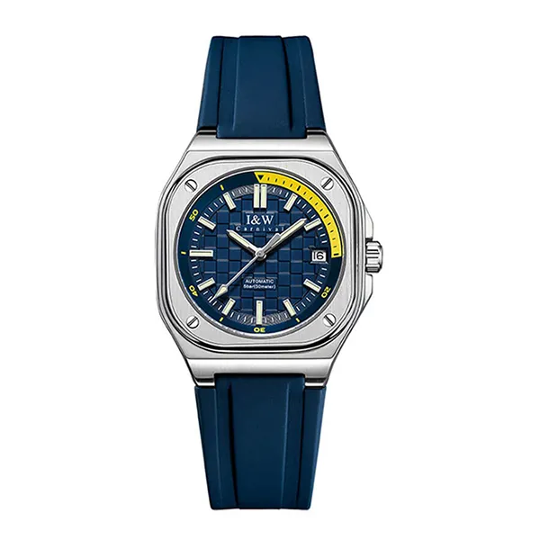 Đồng Hồ Nữ I&W Carnival IW673L-DS (IW673L1) Automatic Màu Xanh Bạc