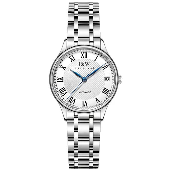 Đồng Hồ Nữ I&W Carnival IW682L-DT – Automatic (IW682L1) Màu Bạc