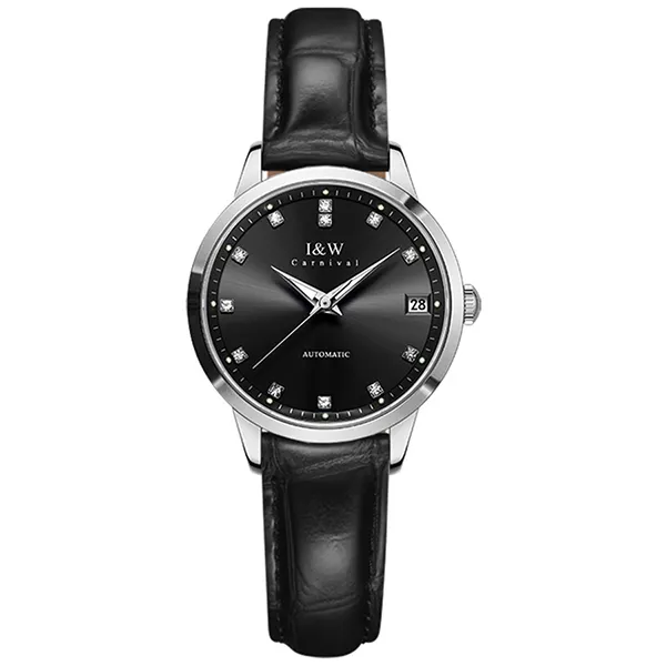 Đồng Hồ Nữ I&W Carnival IW683L-DD – Automatic (W683L3) Màu Đen - Đồng hồ - Vua Hàng Hiệu
