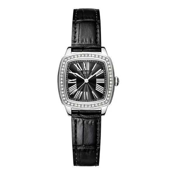 Đồng Hồ Nữ I&W Carnival Quartz IW637L-DD (IW637L7) Màu Đen Phối Bạc T-ZW