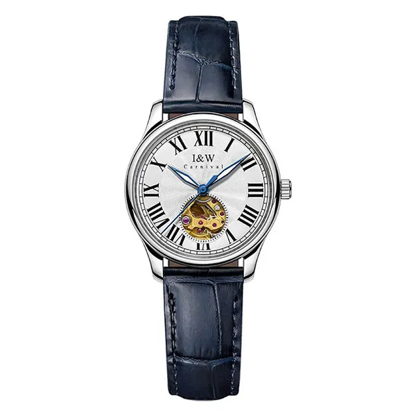 Đồng Hồ Nữ I&W Carnival Watch IW695L-DD - Automatic (IW695L1) Màu Xanh Navy - Đồng hồ - Vua Hàng Hiệu