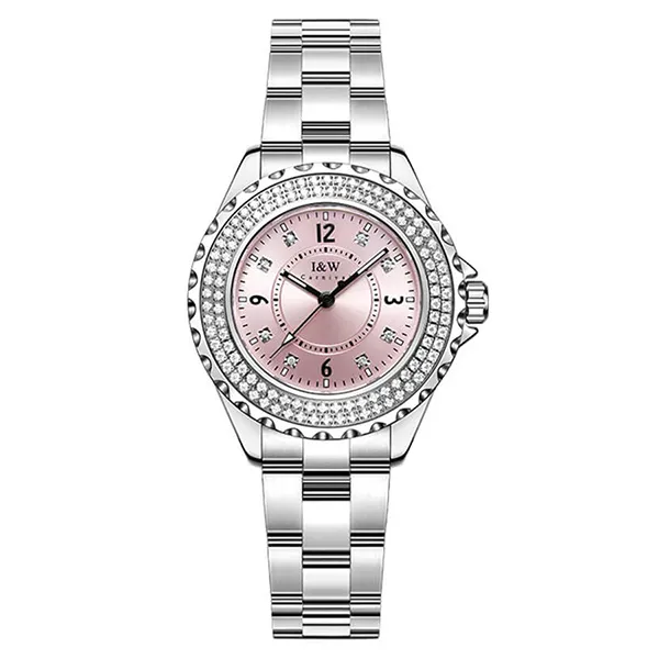 Đồng Hồ Nữ I&W Carnival Watch IW703L-DT (IW703L2) Màu Hồng Bạc