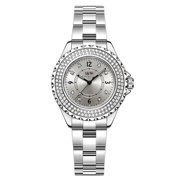 Đồng Hồ Nữ I&W Carnival Watch IW703L-DT (IW703L4) Màu Bạc Xám