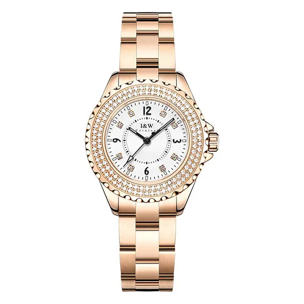 Đồng Hồ Nữ I&W Carnival Watch IW703L-DT (IW703L9) Màu Vàng Hồng