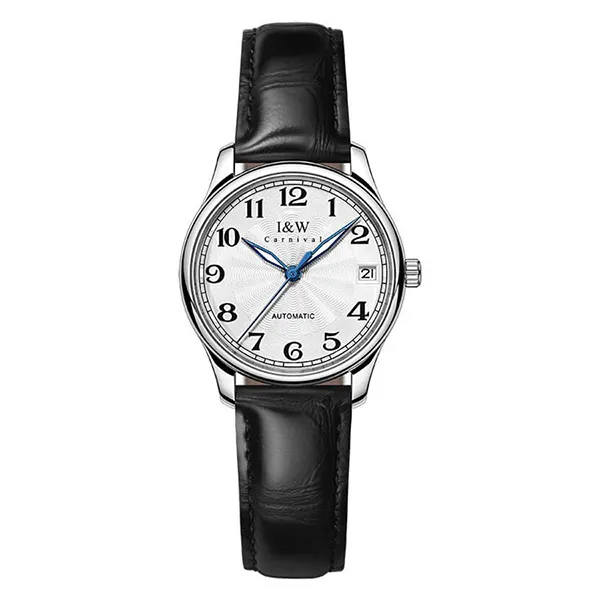 Đồng Hồ Nữ I&W Carnival Watch IW709L-DD - Automatic (IW709L1) Màu Đen - Bạc
