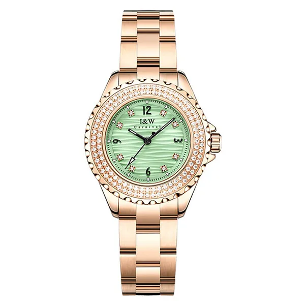 Đồng Hồ Nữ I&W Carnival Watch IW718L-DT (IW718L1) Màu Vàng Hồng