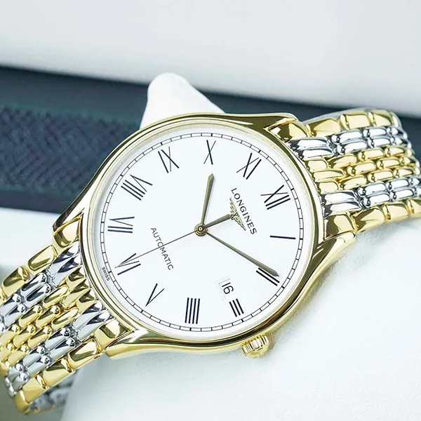 Đồng Hồ Nam Longines Lyre Watch L4.960.2.11.7 Màu Demi (Vàng - Bạc) - Đồng hồ - Vua Hàng Hiệu