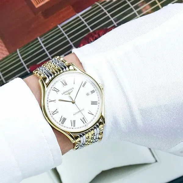 Đồng Hồ Nam Longines Lyre Watch L4.960.2.11.7 Màu Demi (Vàng - Bạc) - Đồng hồ - Vua Hàng Hiệu