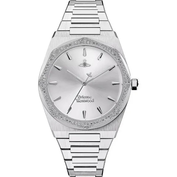 Đồng Hồ Nữ Vivienne Westwood VV244SLSL Limehouse Ladies Silver Watch Màu Bạc