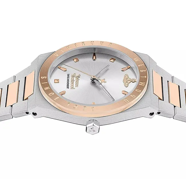 Đồng Hồ Nữ Vivienne Westwood VV244SLSR Charterhouse Watch Màu Demi (Vàng Hồng - Bạc) - Đồng hồ - Vua Hàng Hiệu