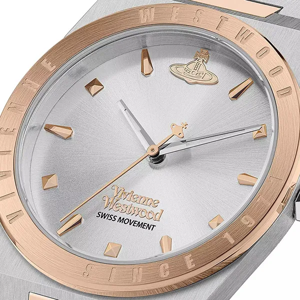 Đồng Hồ Nữ Vivienne Westwood VV244SLSR Charterhouse Watch Màu Demi (Vàng Hồng - Bạc) - Đồng hồ - Vua Hàng Hiệu