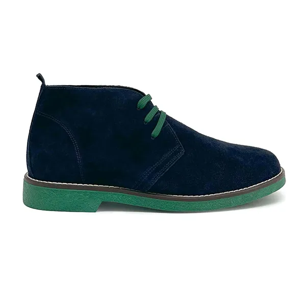 Giày Boot Da Nam Duca Di Morrone JURI-CAM_BLU Màu Xanh Blue Size 40 - Giày - Vua Hàng Hiệu
