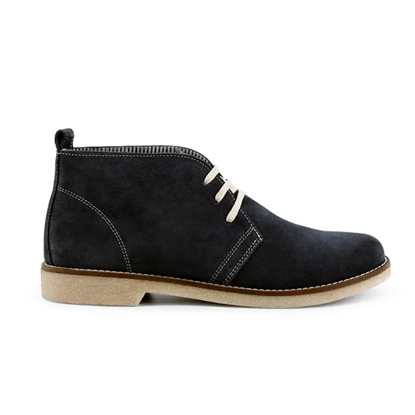 Giày Boot Da Nam Duca Di Morrone JURI-CAM_BLU-AMBRA Màu Xanh Size 40