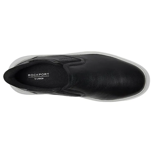 Giày Slip On Nam Rockport TRS Màu Đen Size 42
