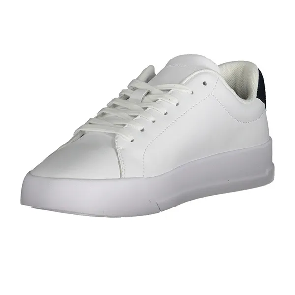 Giày Sneaker Nam Tommy Hilfiger FM0FM05297_BI0LE Màu Trắng Size 41