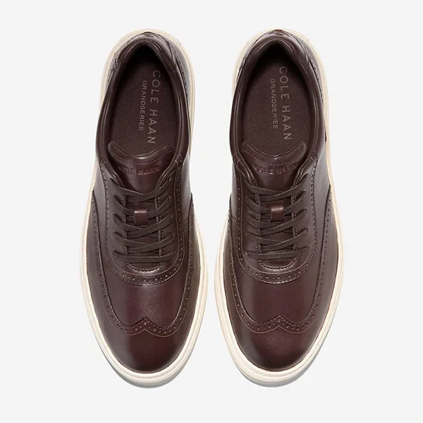 Giày Thể Thao Nam Cole Haan Grand Kittery Màu Đỏ Nâu Size 41