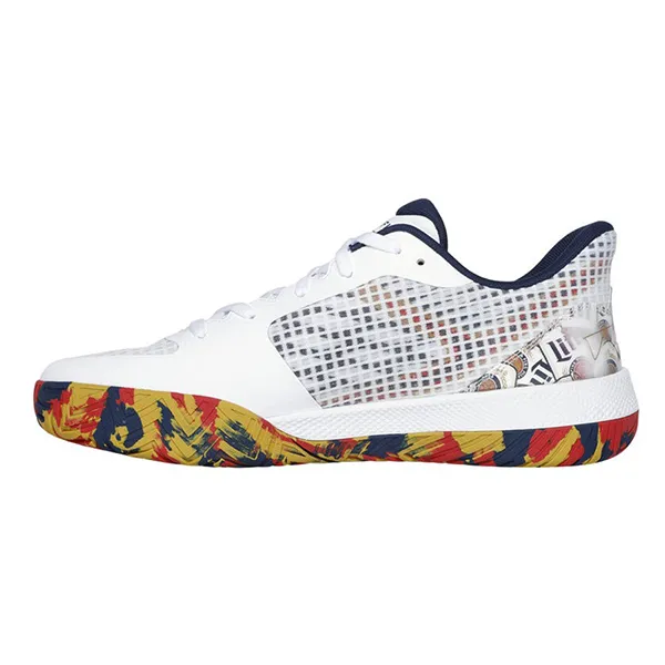 Giày Thể Thao Nam Skechers x Miller Lite Viper Court Pro 246119-WMLT Màu Trắng Size 42 - Giày - Vua Hàng Hiệu