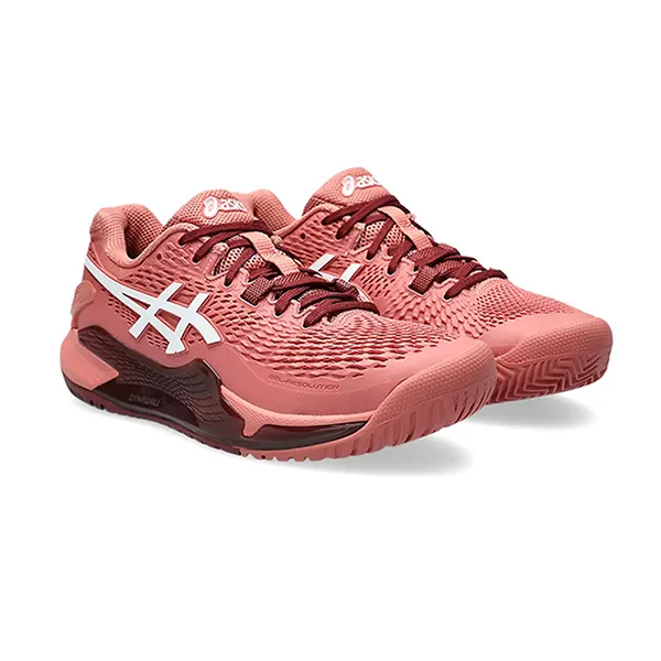 Giày Thể Thao Nữ Asics Gel Resolution 9 Light Garnet 1042A208-600 Màu Hồng Đất Size 36