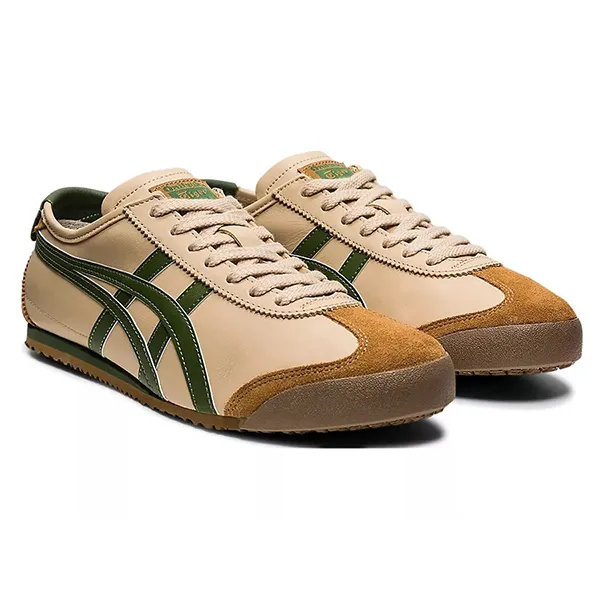 Giày Thể Thao Nữ Onitsuka Tiger Mexico 66 Beige Grass Green 1183C102-250 Màu Nâu Be Size 36 - Giày - Vua Hàng Hiệu