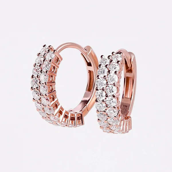 Khuyên Tai Nữ Morina Earrings Aurélia Màu Vàng Hồng
