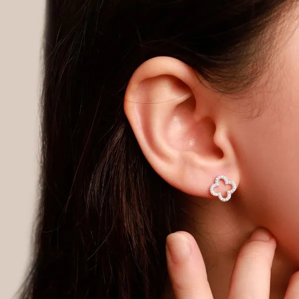 Khuyên Tai Nữ Morina H2120 Màu Vàng Trắng - Trang sức - Vua Hàng Hiệu