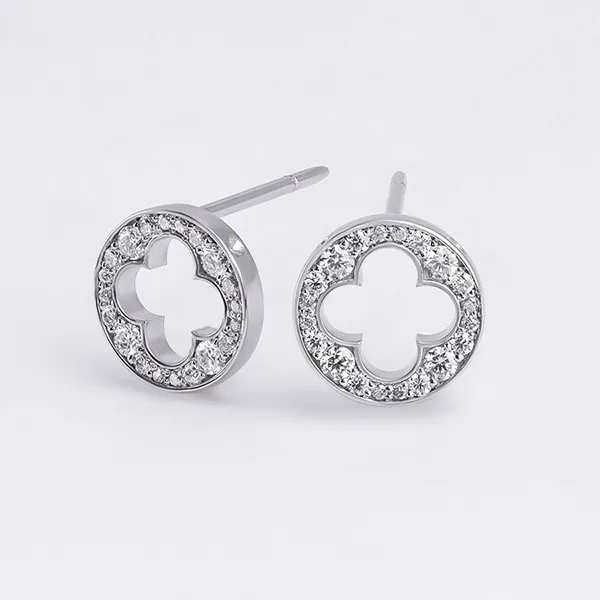 Khuyên Tai Nữ Morina Lumineux Earrings Màu Bạc - Trang sức - Vua Hàng Hiệu