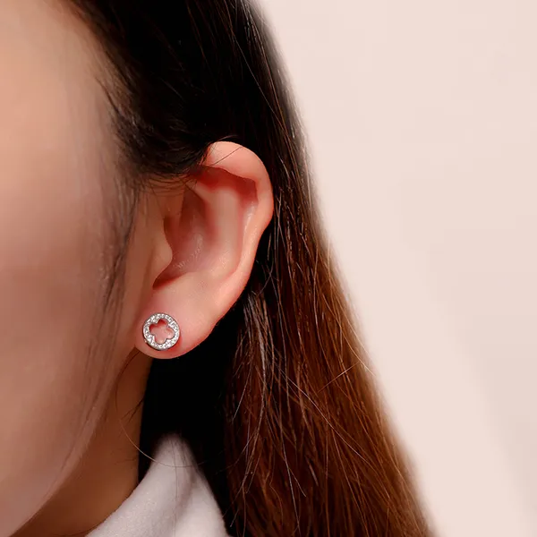Khuyên Tai Nữ Morina Lumineux Earrings Màu Bạc - Trang sức - Vua Hàng Hiệu