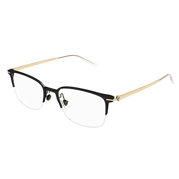 Kính Mắt Cận Nam Montblanc MB0234OK Màu Vàng Đen - Kính mắt - Vua Hàng Hiệu